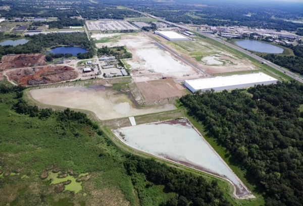 Aerial view of Mid-Florida Logistics Park.