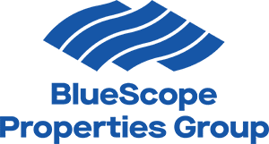 BlueScope Properties Group logo.